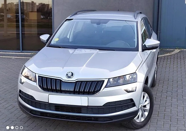 Skoda Karoq cena 77900 przebieg: 125000, rok produkcji 2018 z Płock małe 781